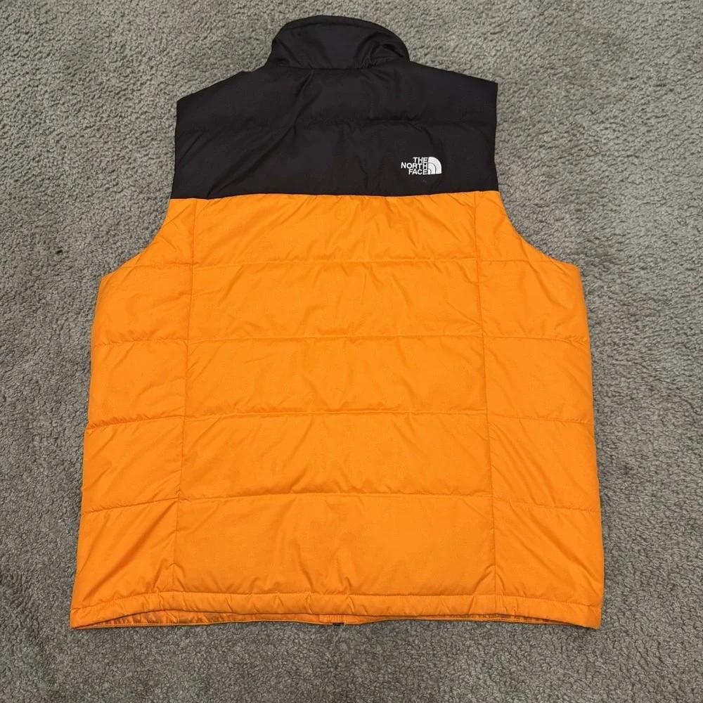 The North Face Men's 550 Orange & Black XL Puffer Vest
